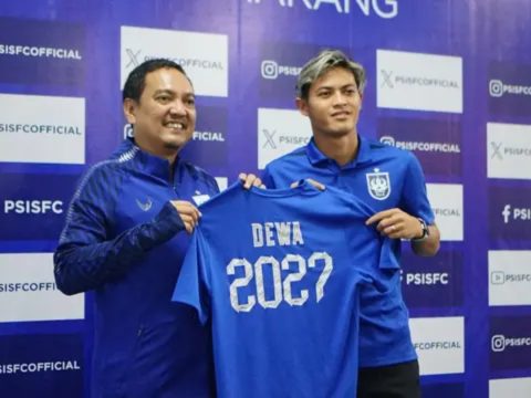 PSIS Resmi Perpanjang Kontrak Alfeandra Dewangga, Kerja Sama Berlanjut hingga 2027